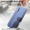 2 In1 Detachable Zipper Leather Wallet Flip Case For iPhone 16 Pro Max 15 14 13 12 11 16E 16Plus Luxury RFID Stand Book Cover