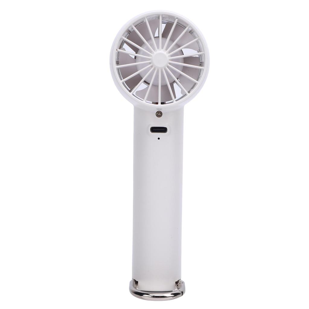 Tragbarer Handventilator Halbleiterkühlung 3 Windgeschwindigkeiten Eis-Kühlventilator 1800mAh USB Wiederaufladbar
