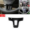 Accessoires de Voiture en ABS Cache-Volant Garniture Pour VW Golf 6 MK6 Passat B7 Jetta Bora CC Tiguan Caddy Touran Motif Fibre de Carbone