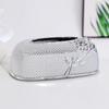 Tissue Box Living Room High-end Light Luxury Luxury Acrylic Waterproof El Office Table Decorations