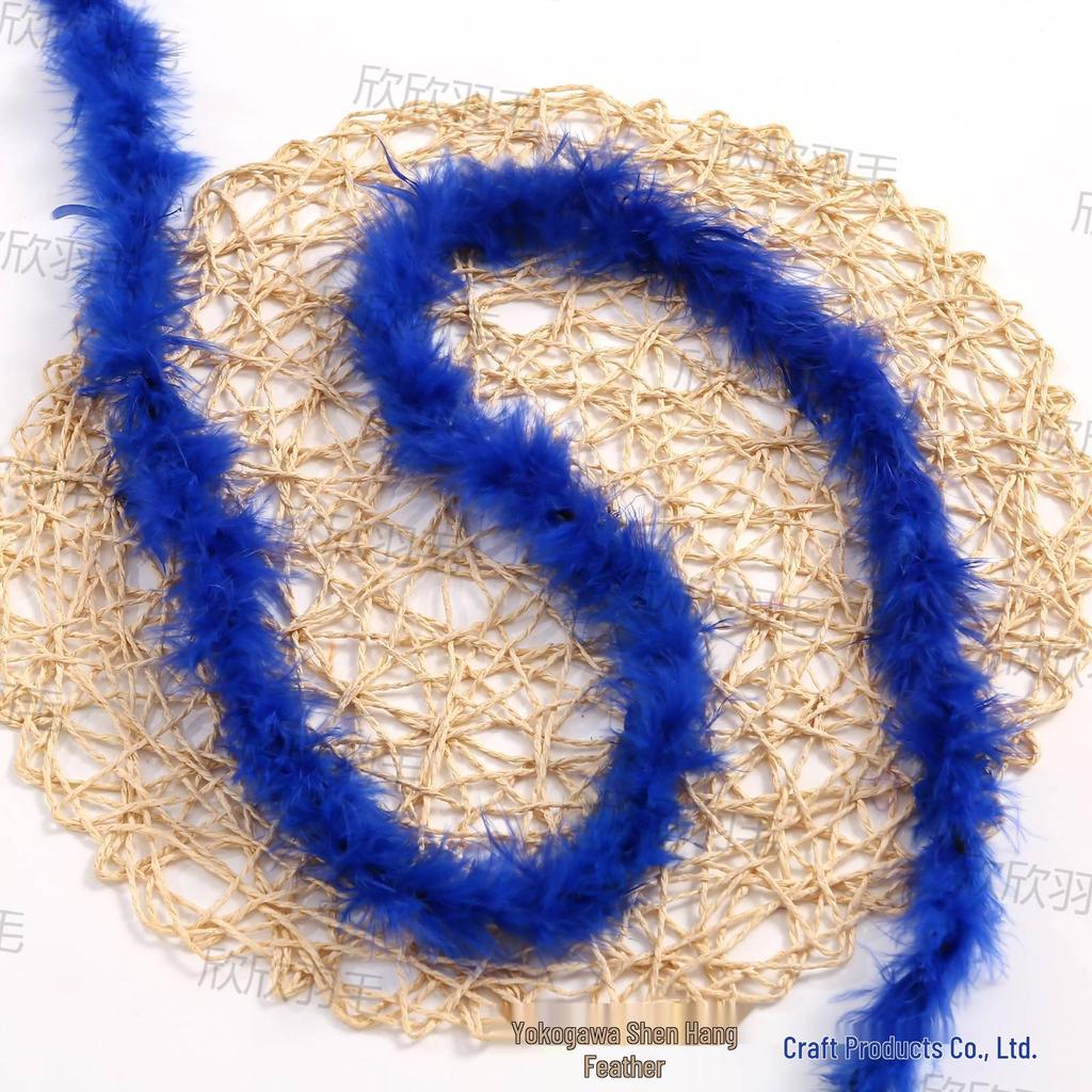 Thickened Turkey Feather Strips for Hat Brims, Skirt Hems, Crafts, and DIY Jewelry