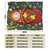 Matryoshka Russian Nesting Doll Knitted Blankets Flannel Cute Super Soft Throw Blanket for Bedspread Quilt Multi-function