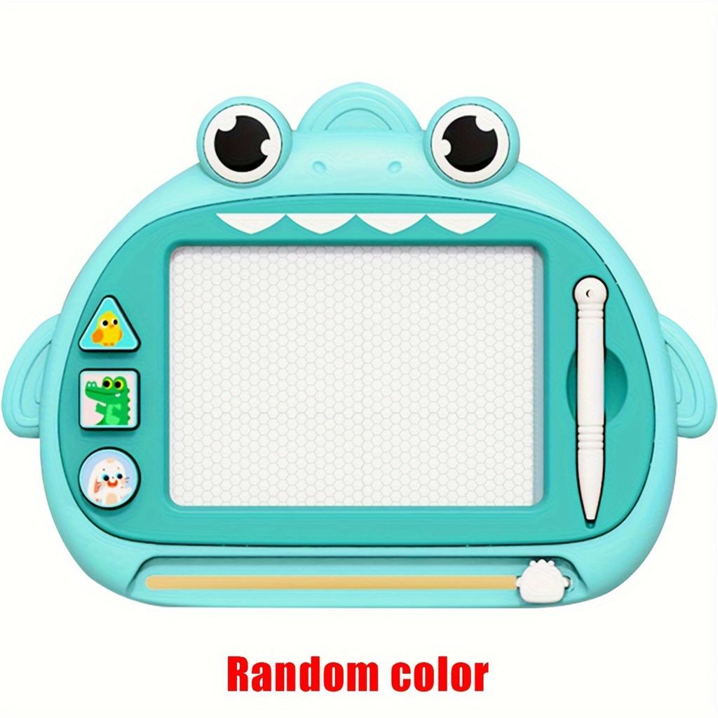 1pc Kids Magnetic Drawing Board with Stamps - Doodle Writing Board for Children, Educational Learning Toy, ABS Resin for Boys & Girls