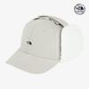 The North Face White Label Ear Muffs Hard Ball Cap White Sand Ne3cr53o