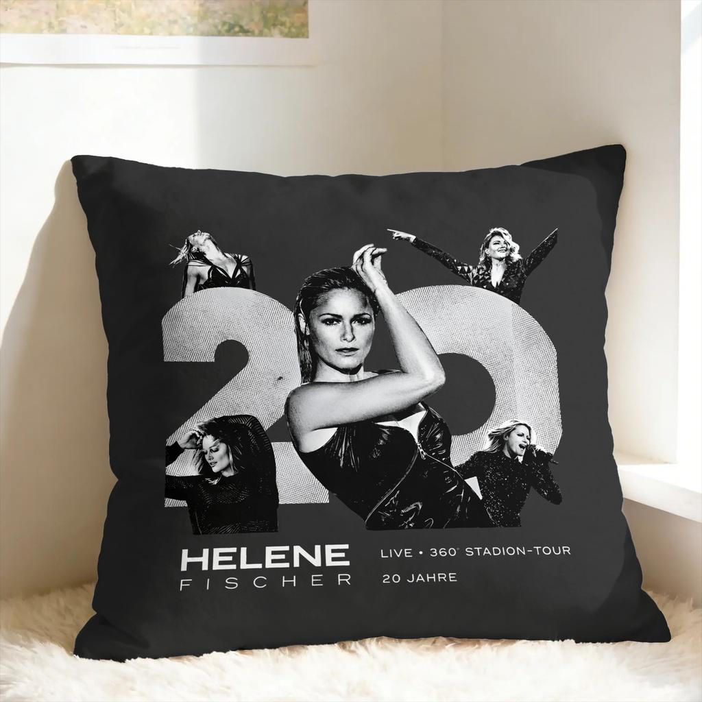 H-Helene Fischer 360° Stadiontour Kussensloop Zachte Kussensloop Leuke Grappige Kussensloop Voor Bank Slaapkamer Woondecoratie