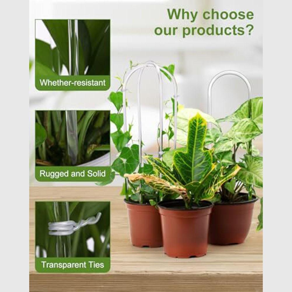 U Shaped Trellis Enhancing Growth of Various For Indoor Plants Effortlessly