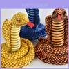 Realistic 3.6ft Snake Plush Soft Cobra Cuddly Toy For Kids Imaginative Playtime