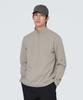 SNOWPEAK APPAREL Half-Zip Long-Sleeve T-Shirt (S24Fmtzt10) Beige Gray