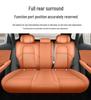 Nezha L Universal Full Leather Car Seat Cushion - Perforated, Full Surround, All-Season Cover.