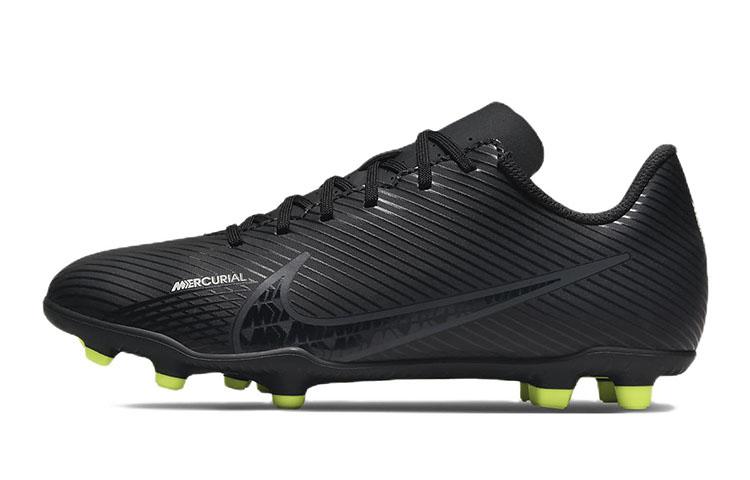 

Nike Mercurial Vapor 15 Club Slip Resistant Abrasion Resistant Low top Soccer Shoes Black Kids DJ5958-001 35.5