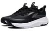Li Ning Soft Go Cushioning Slip Resistant Abrasion Resistant Breathable Low top Casual Shoes Women's Black AGLT180-1