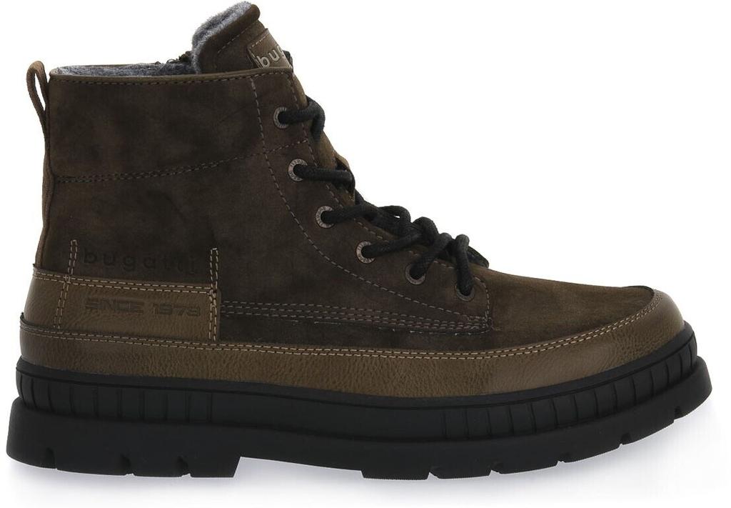 Dark Green Bugatti Pallario Comfort Boots