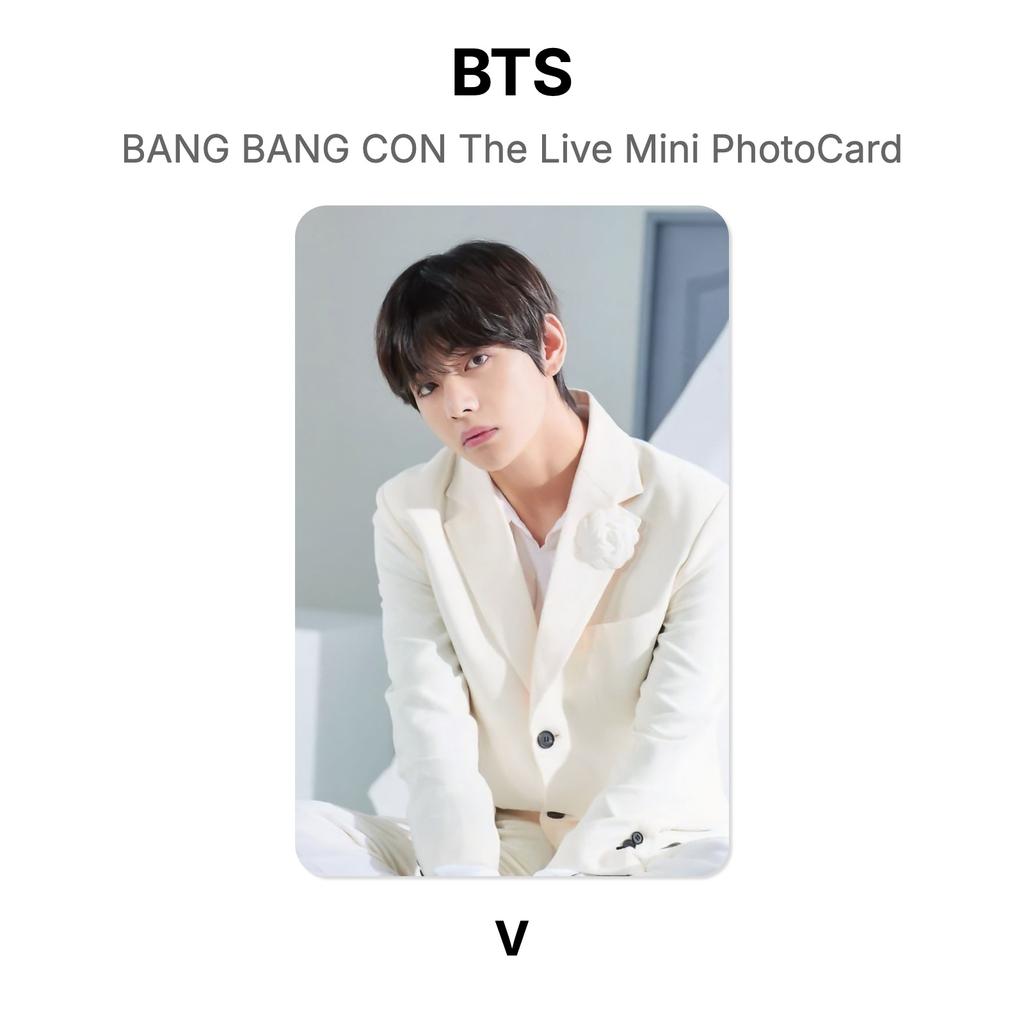 BTS BANG BANG CON The Live Mini PhotoCard Official Photocard