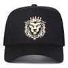 Herren Mexikanische Flagge König der Löwen Bestickte Baseballkappe Mesh-Hut Outdoor Verstellbar Sonnenschutz Freizeit Hut Frühling Herbst Reise Tourismus Strandurlaub