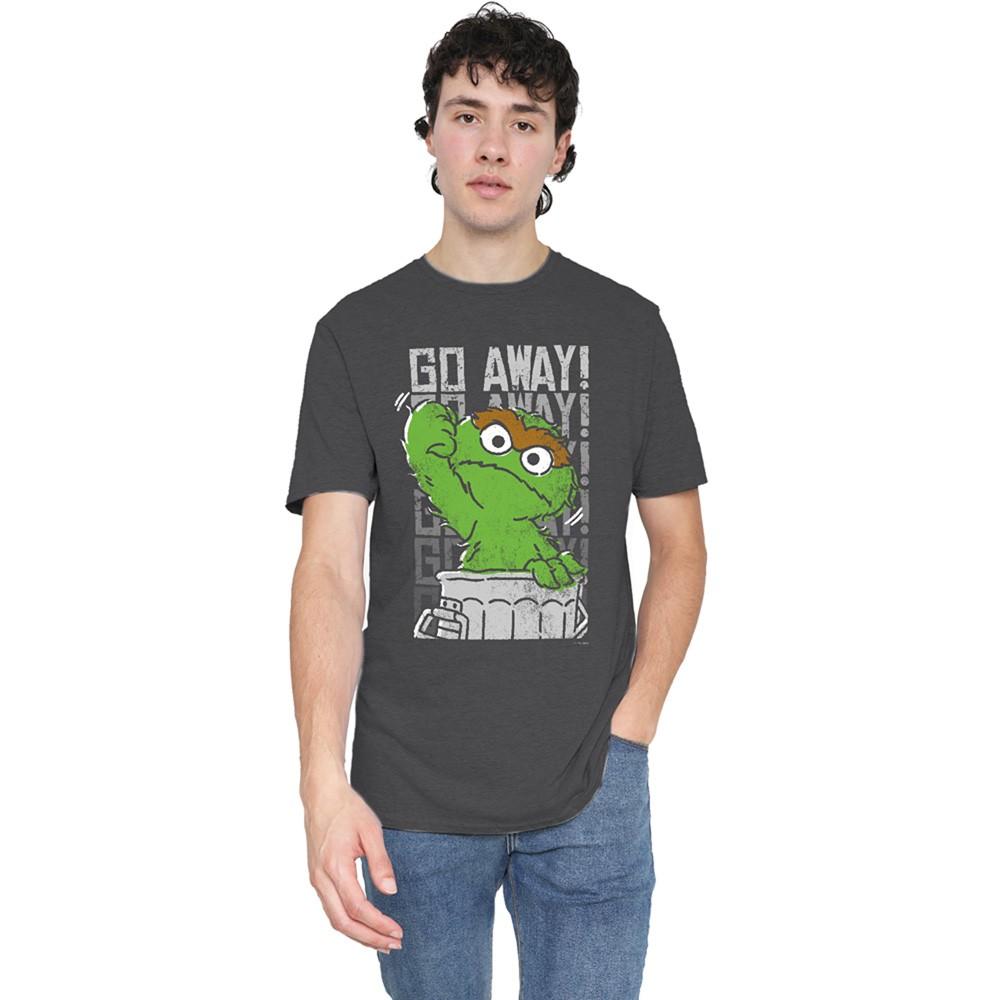 Sesame Street Go Away T-Shirt S-3XL Charcoal M