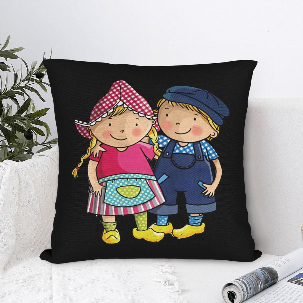 Anime F-Fien and Teun Pillow Case Soft Pillow Cover For Chair Sofa Home Decor Kawaii Cushion Cover