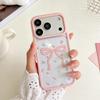 Floral Bow Drop-Proof Transparent Phone Case for iPhone 17Promax/16/15 - Spring Style 