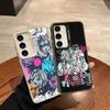Monsters High Phone Case For Samsung Galaxy S25 S24 S23 S22 S21 S20 Note20 Ultra Plus Fe Colored Silver Cover