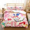 Sailor Moon Beddengoed Set Dekbedovertrek Cosplay Kussensloop Cartoon Anime Decor Bedspreien Slaapkamer Dekbedovertrek Beddengoed Pakket Kinderen Cadeau