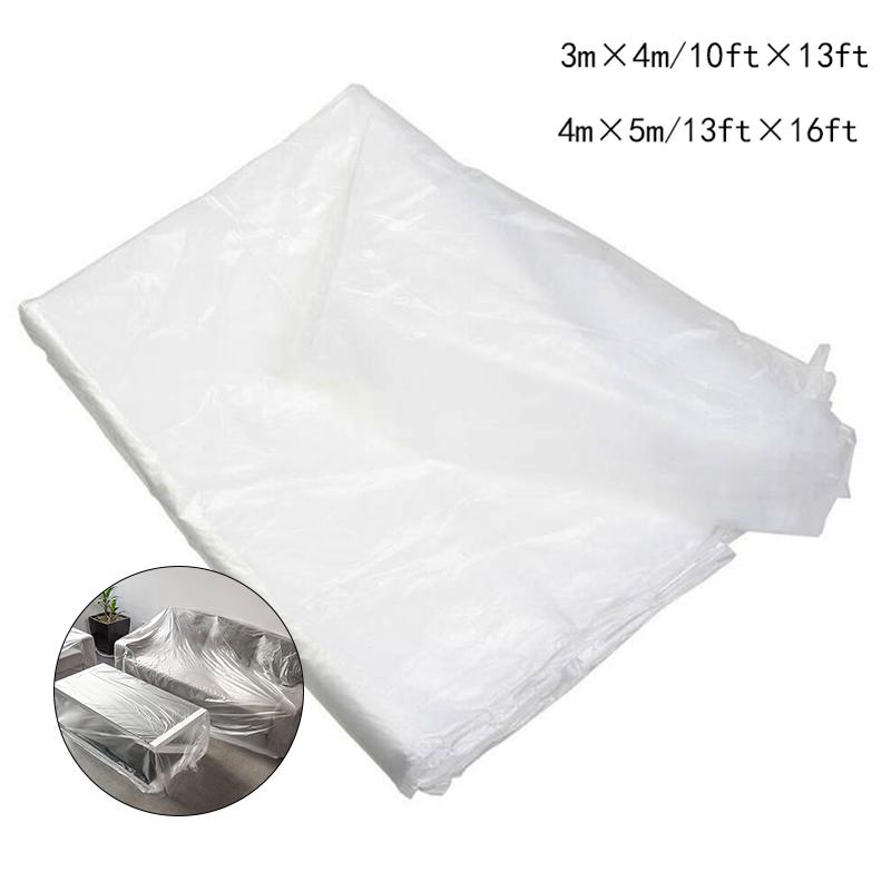 1Pcs Plastic Furniture Dust Cover Outdoor Garden Furniture Protector Cover Waterproof Dustproof Chair Cover Chair Sofa Bed