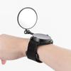 360 Degree Adjustable Bike Rearview Mirror Wristband Rear View Mirror Arm Wear