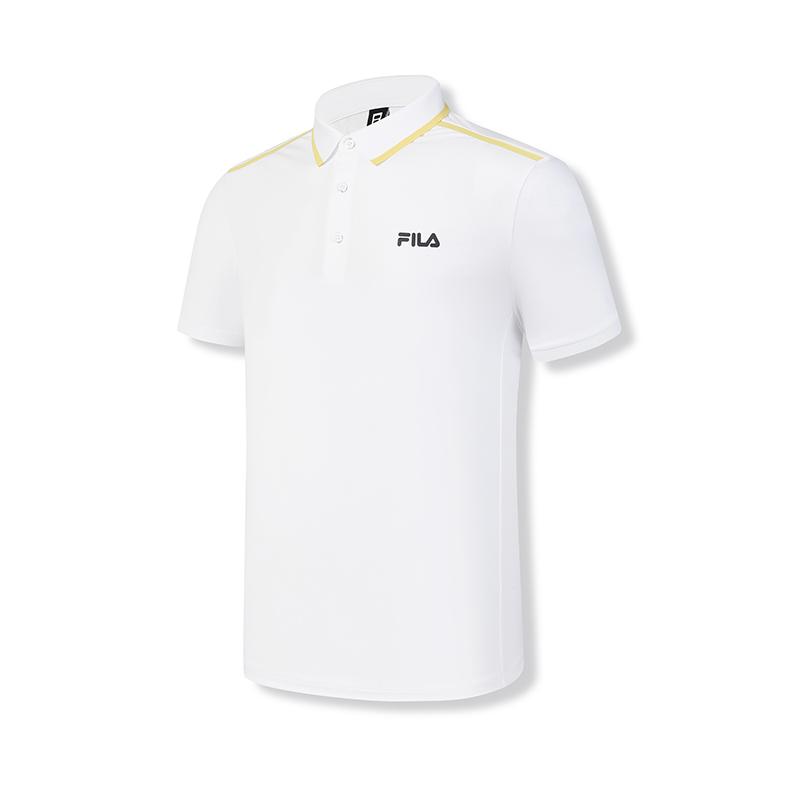 New FILA Polo Shirt Men's Jade White A11M431130FWT