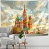 Home Decoration Christmas Decoration Fairy House Paypet Wall Hanging Natural Decoration Pansy Psychedelic Hippie Polish Tapestry