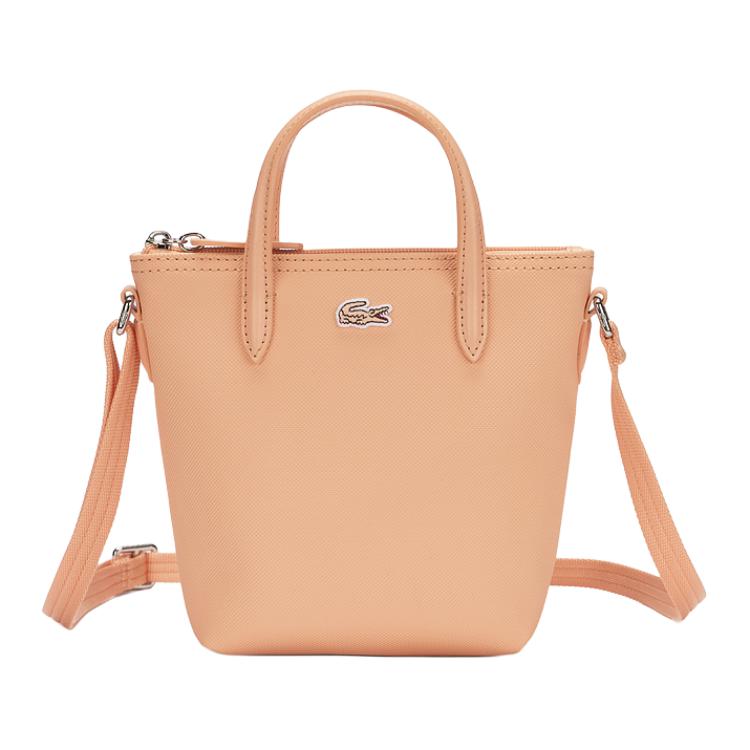 

Lacoste Small Capacity Fashion PVC Shoulder Crossbody Handbag Women handbags Light-Pink NF2609PO-N11 Flesh Pink Red,Small