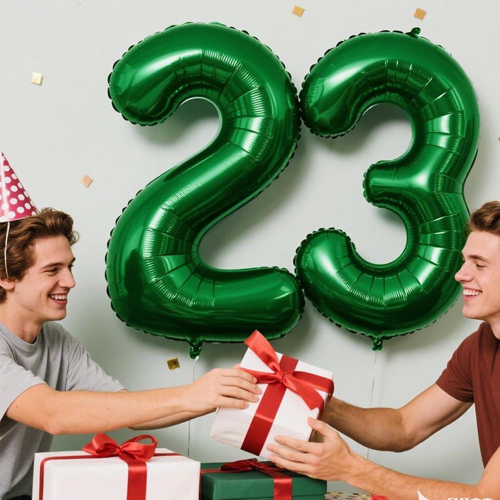 32 Inch Green Number Foil Balloons 0-9 Jungle Safari Theme Soccer Party Decor Kid Boy 1st Birthday Dinosaur Baby Shower Supplies
