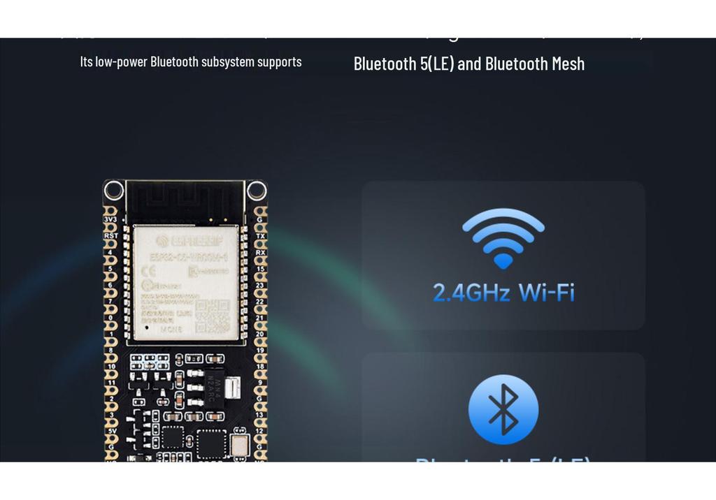 ESP32-C6 WiFi 6 Dev Board: 160MHz Single-Core Processor with USB/UART Support