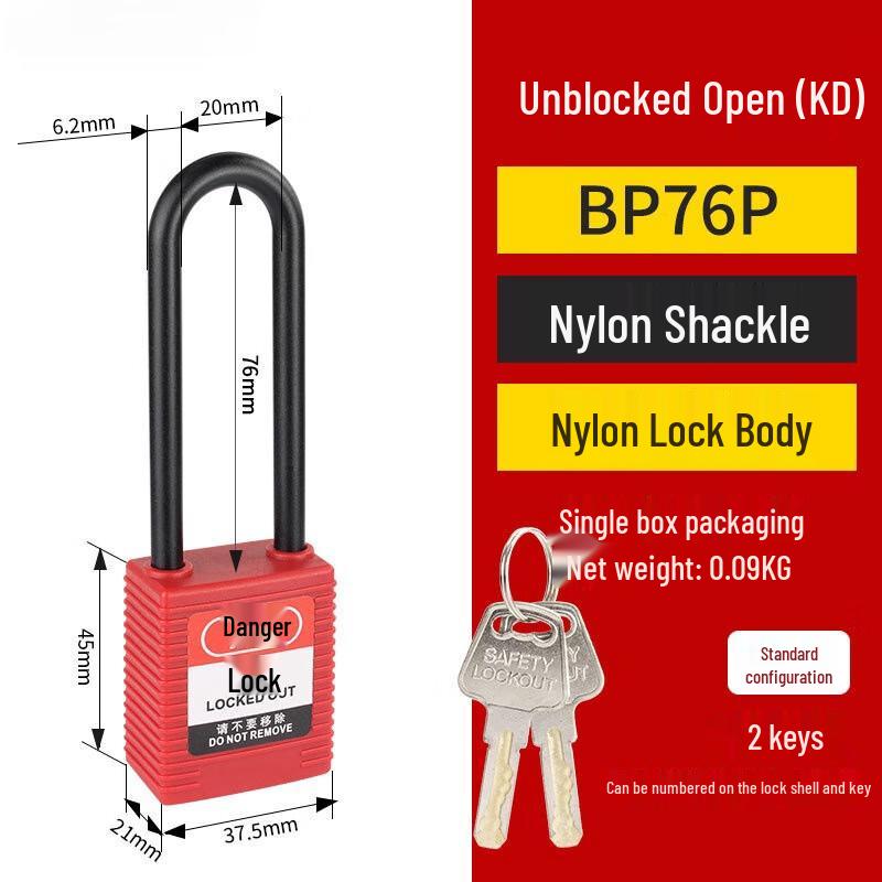 Weibaida LOTO Industrial Safety Padlock