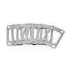 T3 Turbo Flange Gasket for T3/T34/T35/T38/GT35/GT35R, 4-Hole Car Modification.