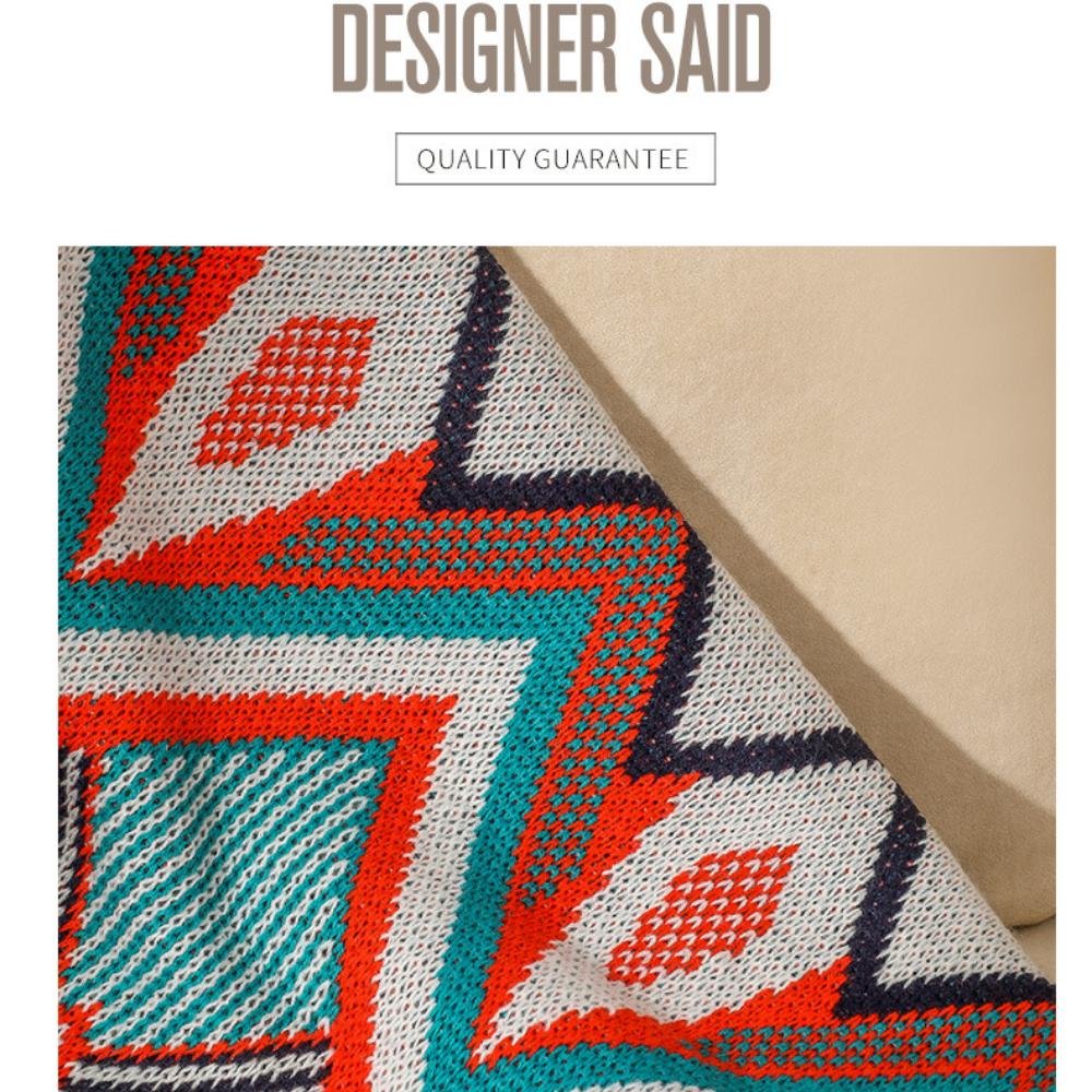 Одеяло в стиле бохо — фото 8