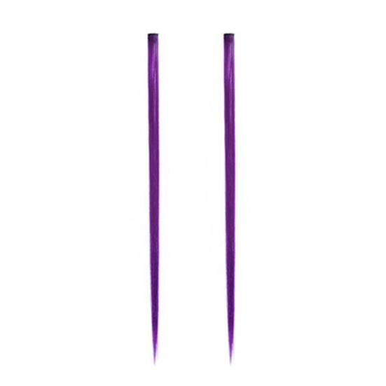 Attraktiva kvinnor peruker Levande färg Långvarig hårförlängning