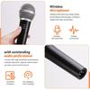 ABNR Microphone Dynamic Handheld Microphones Karaoke Mic With Receiver For Wedding Club