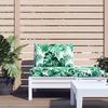 Vidaxl Pallet Sofa Cushions, 2 Pcs, Leaf Pattern, Fabric