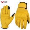 Motorcycle Gloves Leather Riding Gloves