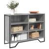 VidaXL Buffet Sonoma Grey 101x35.5x74.5 Cm Engineered Wood 848557