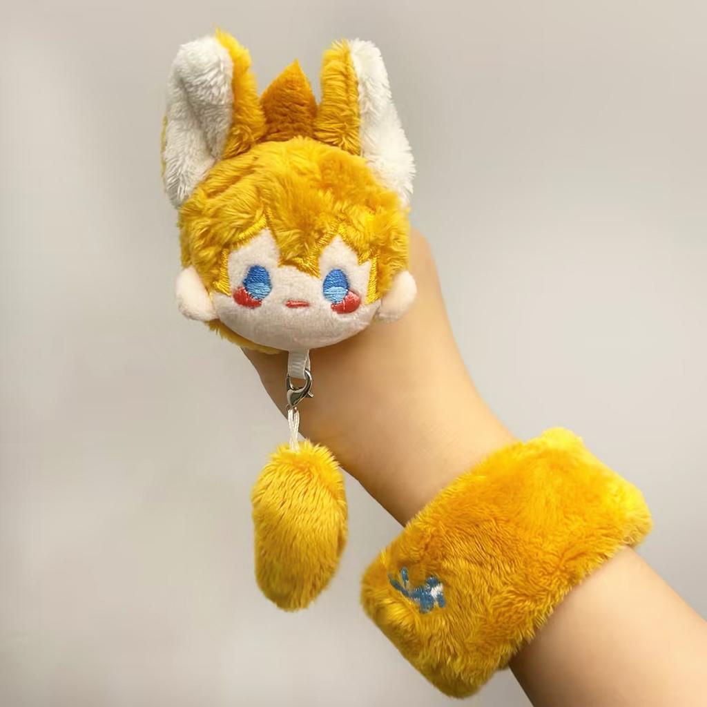 23cm Genshin Impact Tartaglia Plush Doll Bracelet Keychain Pendants Anime Cosplay Stuffed Toy Backpack Charm Fashion Accessories