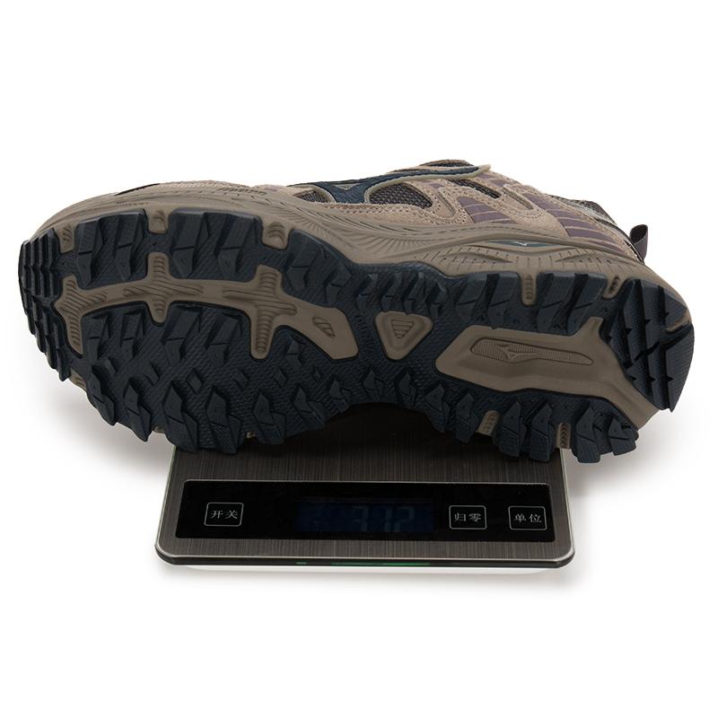 Mizuno Racer Trail Comfortable Versatile Shock Absorbing Breathable Lightweight Running Shoes Unisex Sneakers Gray D1GH2238-14