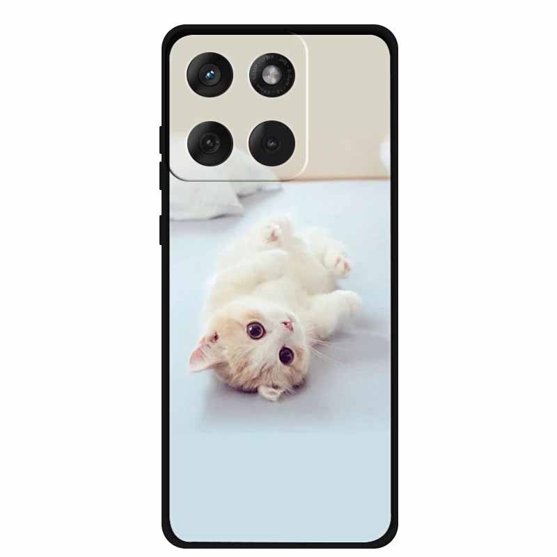 Phone Case For Motorola Edge 70 5G 2025 Back Cover Case Black Silicone Soft Funda Para For Motorola Moto X70 Air 5G Case Coque