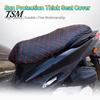 Funda Protectora para Cojín de Asiento Engrosada Impermeable Flexible a Prueba de Polvo Antideslizante Protección Alta Resistencia a la Abrasión Cuero Sintético 3D