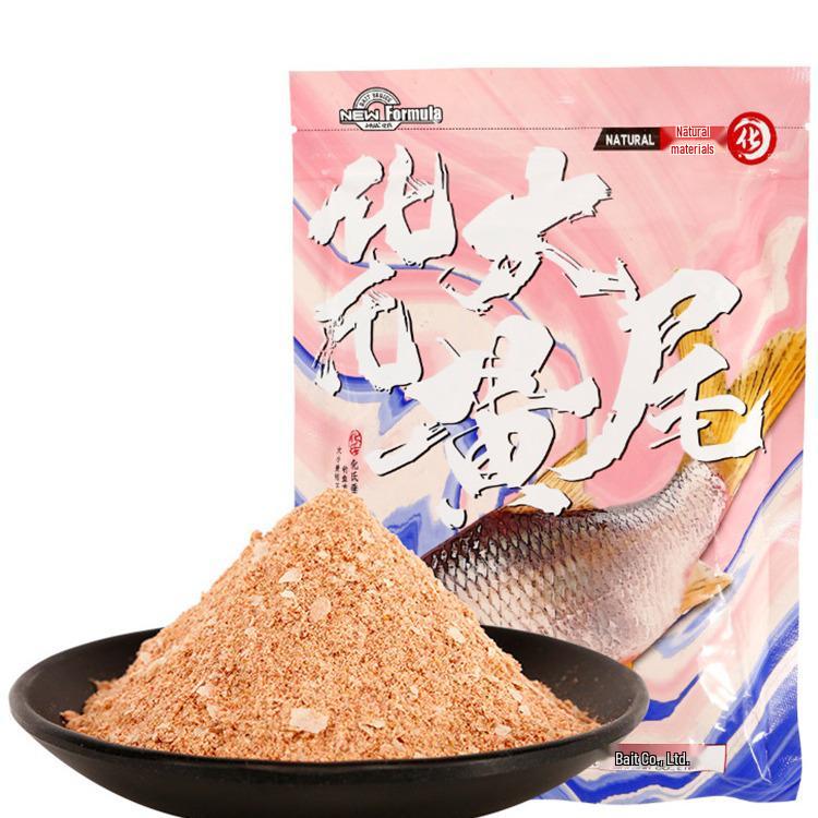 Hua Shi Big Yellowtail Fish Bait, Fishy Aroma, 150g Pack, 100 Bags