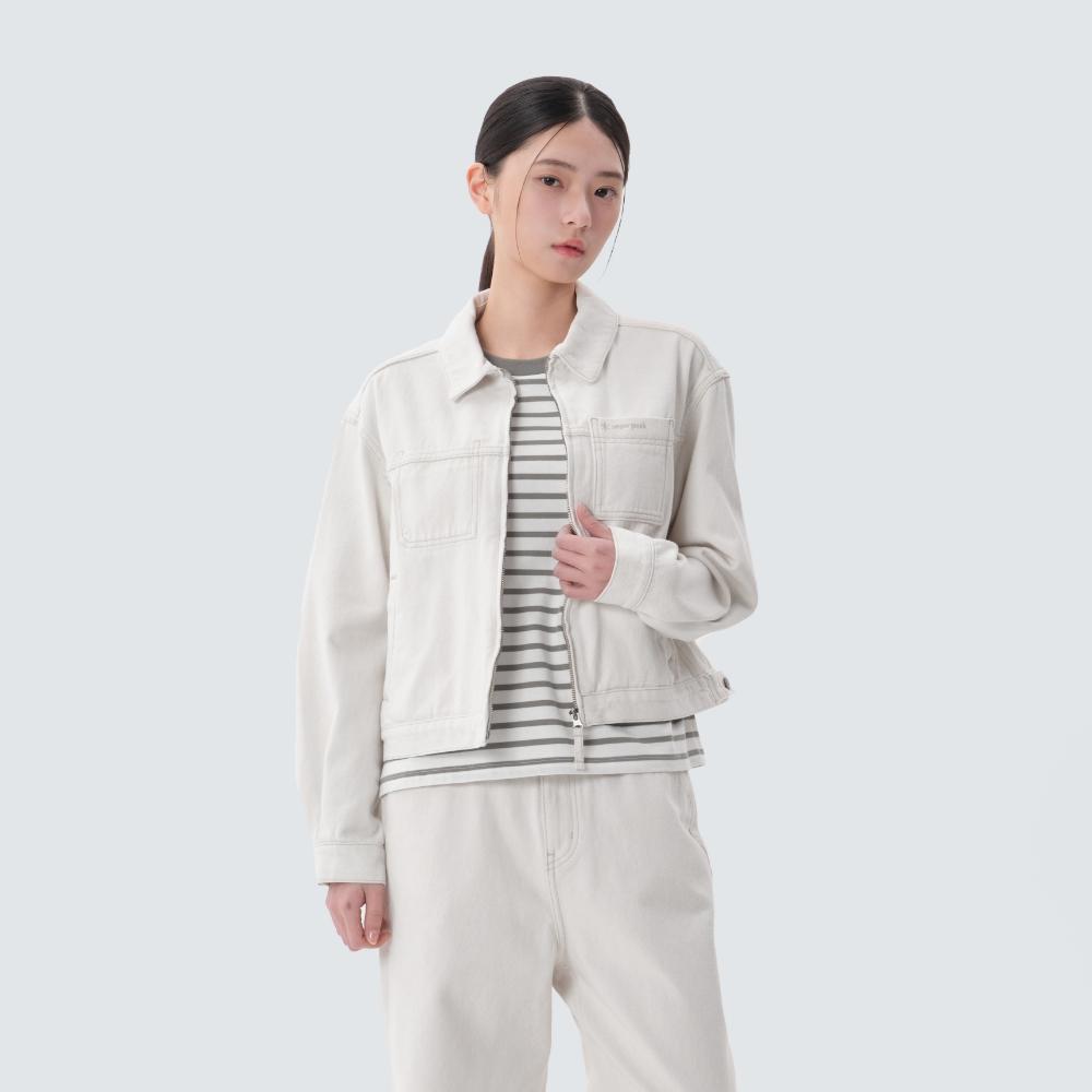 SNOWPEAK Denim Women's Jacket Ivory (S25ZWFJK77)