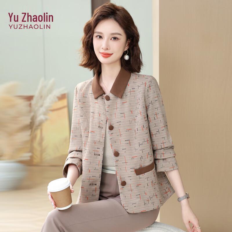 YUZHAOLIN Elegant Casual Jacket for Moms