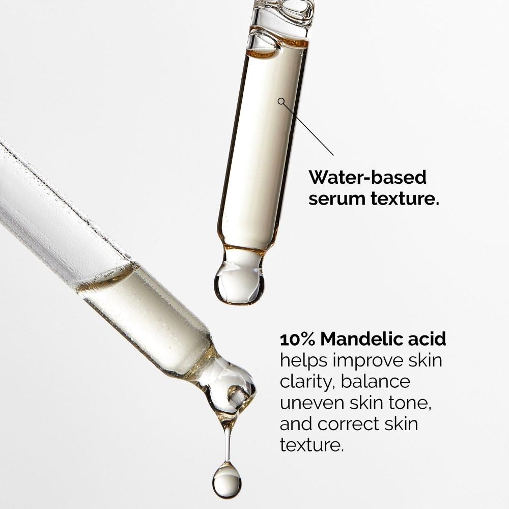 The Ordinary Mandelic Acid 10  + Ha Gentle Exfoliating Serum 1.0 Oz