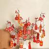 Decorative New Year's Blessing Pendant Chinese Style Lunar New Year Hanging Ornament  Wedding
