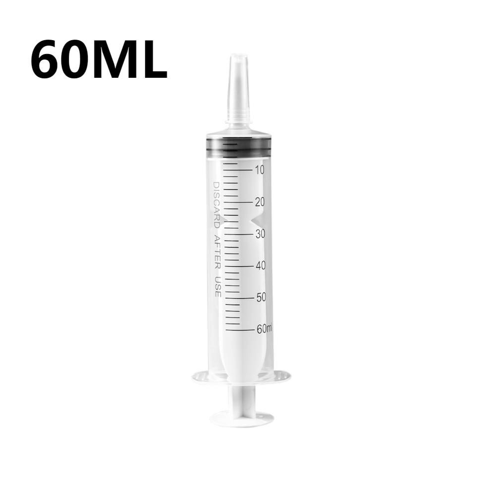 20/60/100/150ML Reusable Liquid Syringe Pump Measuring Without Needle Hose Ink Washable Suction Injector for Oil Fluid Water