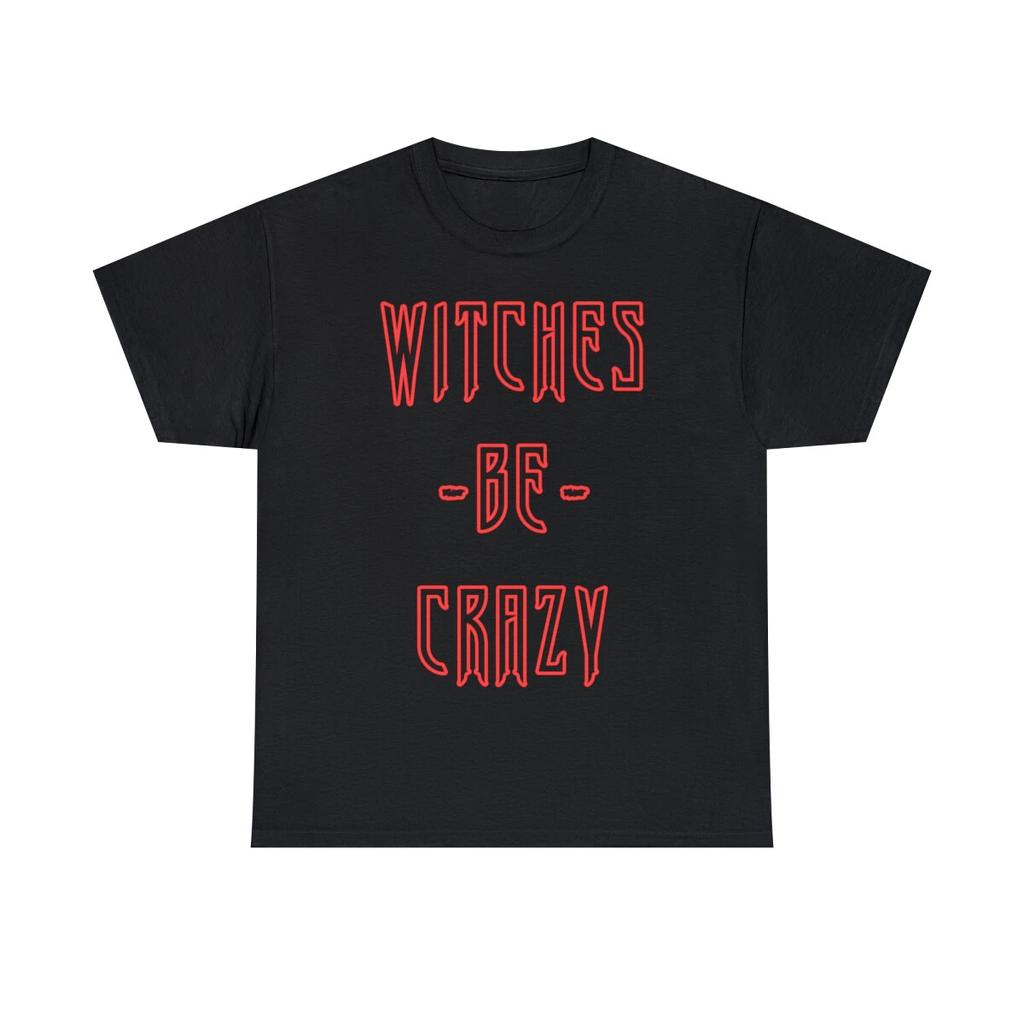 Witches Be Crazy Graphic Tee Shirt, S-5XL