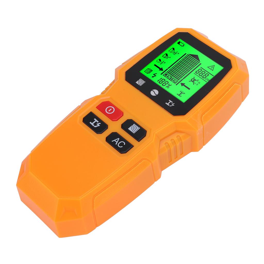Stud Finder Scanner de perete 5 în 1 Sârmă electrică Detector de metale din lemn Instrument cu senzor cu afișaj LCD